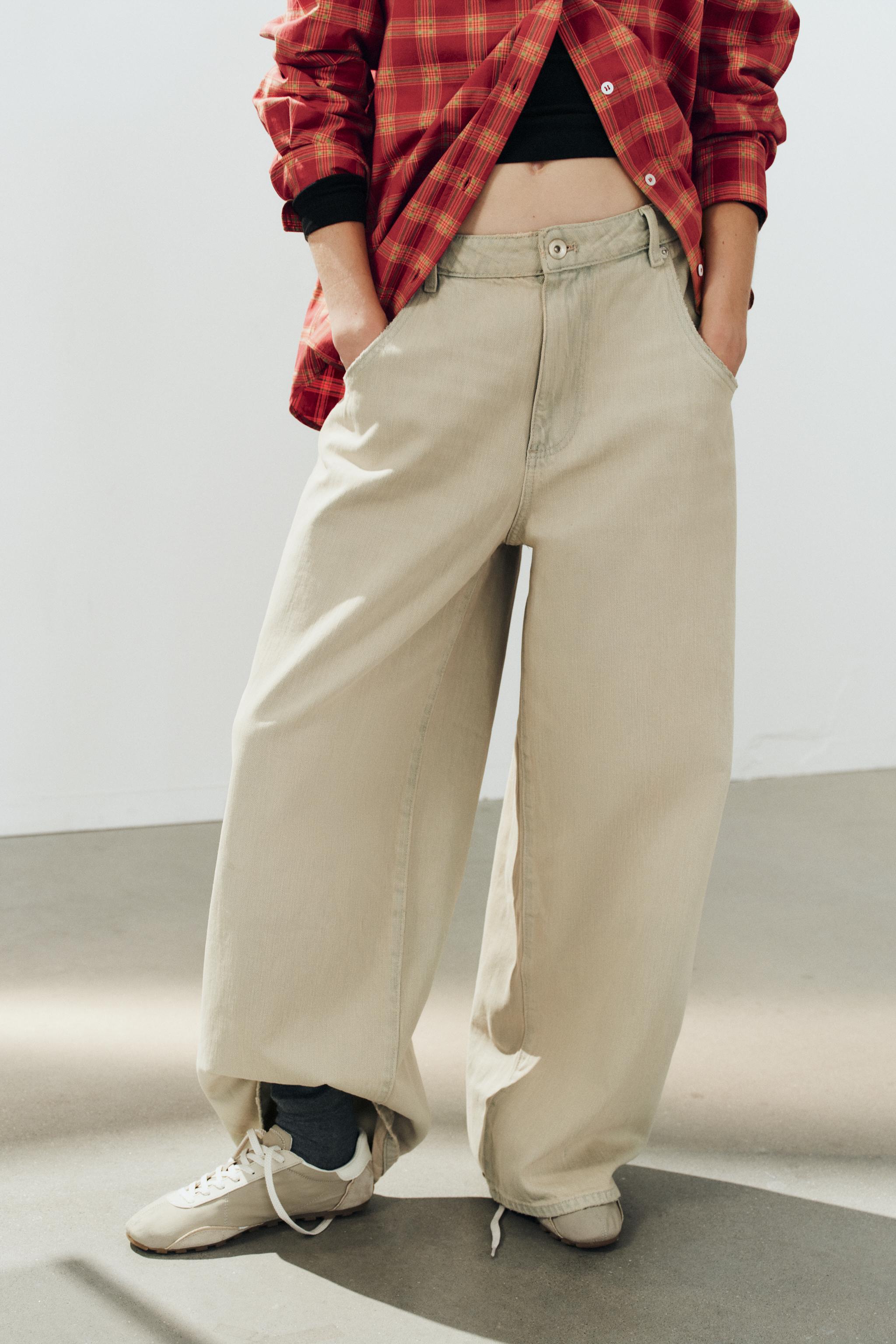 TRF BAGGY MID-RISE JEANS